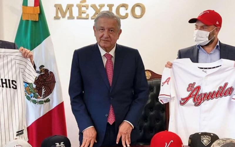 Después de tres años de ausencia, regresa El Aguila de Veracruz al béisbol: AMLO