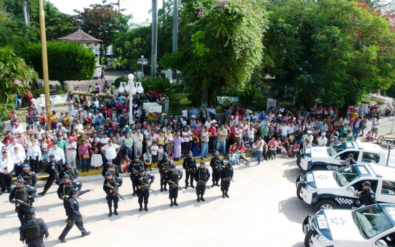 En marcha operativo Guadalupe-Reyes en Medellín, Veracruz