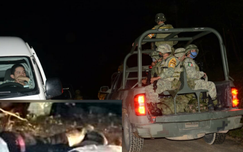 Algunos ya fueron identificados; varios de ellos eran familiares. Entre las víctimas está el agente municipal del Cerro de Nanchital