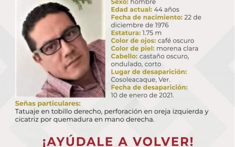 Desde el pasado 10 de enero, sus familiares habían reportado a las autoridades la desaparición del entrenador, quien contaba con 44 años.