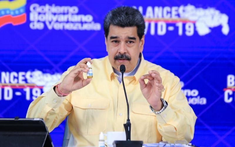 "Gotas milagosas" contra COVID: Nicolás Maduro