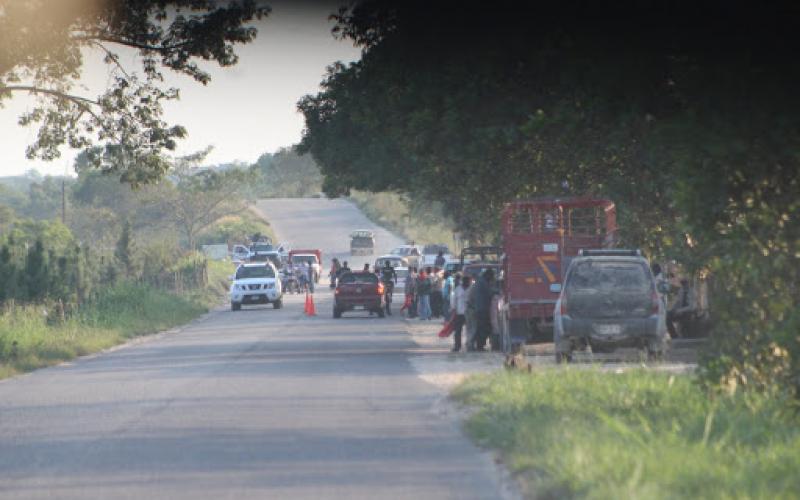 La tarde noche del jueves llevaron a cabo esta actividad, confirmaron pobladores de la zona del Cerro de Nanchital