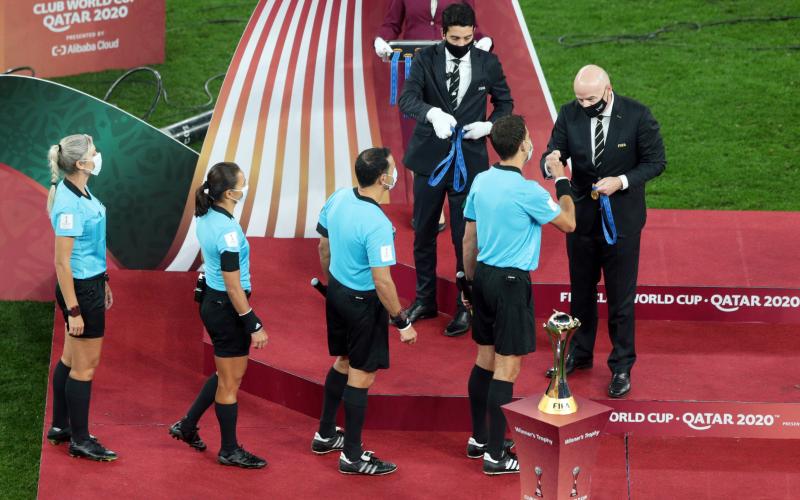 Desprecio a mujeres causa polémica en la premiación del Mundial de Clubes en Qatar