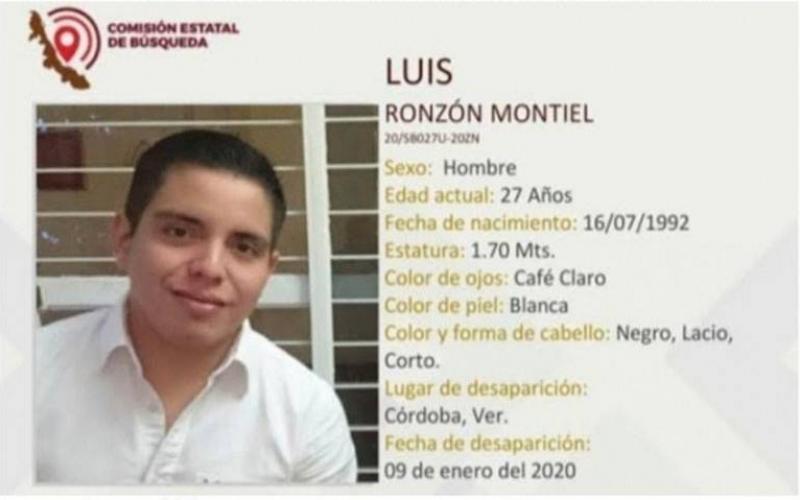 La desaparición de Luis ocurrió luego de presuntamente verse con su novia en plaza Shangrilá