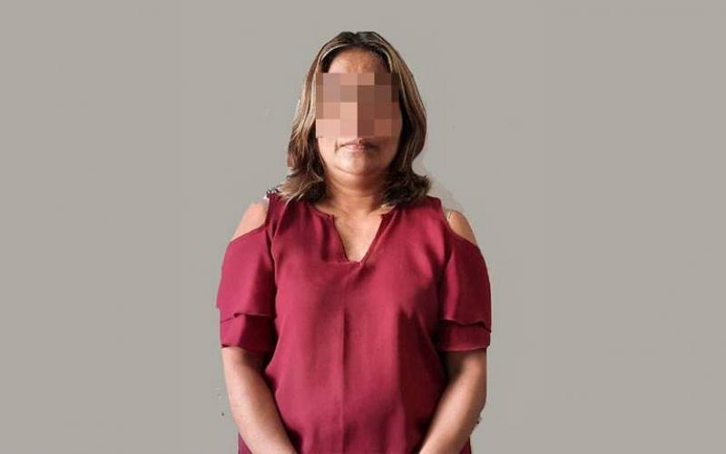 Fue detenida en Xalapa como presunta responsable delito de fraude en agravio de una vecina de Huatusco