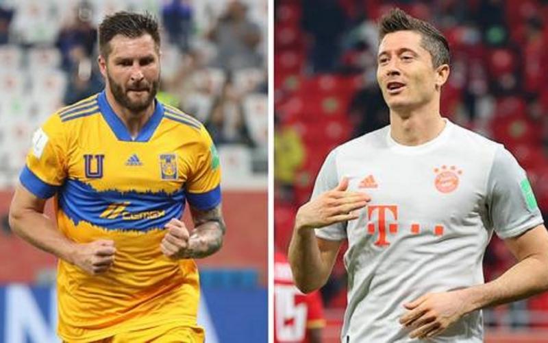 André-Pierre Gignac y Robert Lewandowski, delanteros de Tigres y Bayern Múnich sostendrán un atractivo duelo hoy en la final del ‘Mundialito’