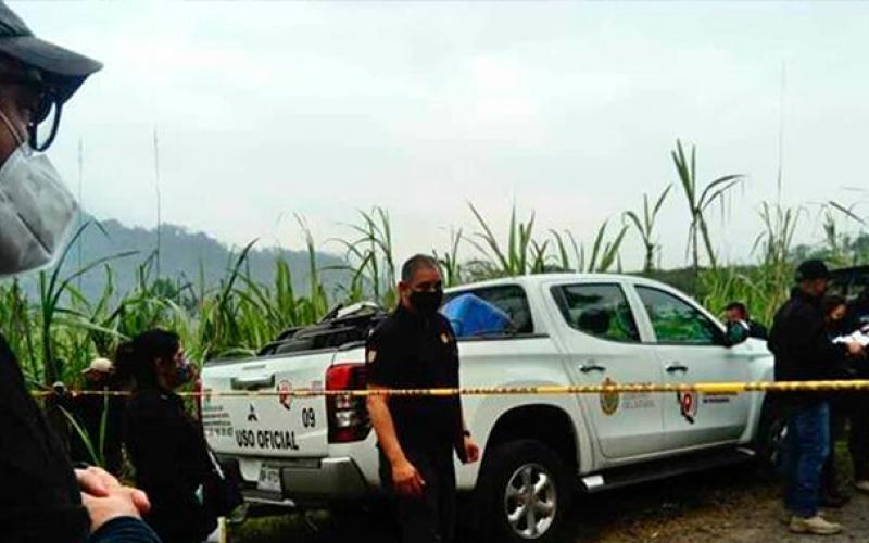 Hasta el momento suman cuatro cuerpos rescatados del nuevo cementerio clandestino hallado en Ixtaczoquitlán
