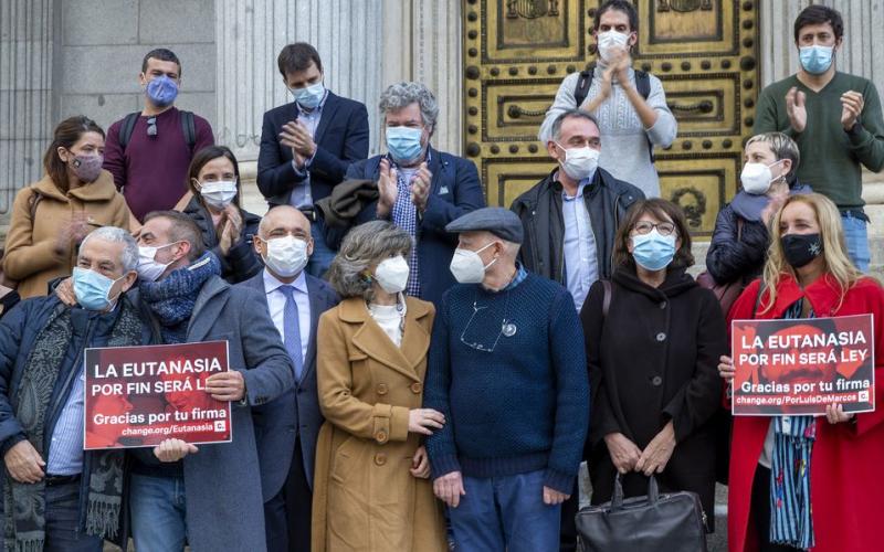 La cámara baja del Parlamento votó 202-140 con dos abstenciones sobre la aprobación final del proyecto de ley de eutanasia.