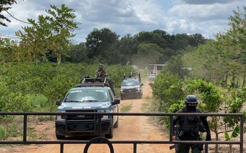 Localizan fosa clandestina en un rancho de Soconusco