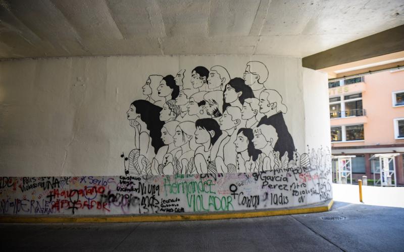 En Xalapa, el viaducto tendrá su mural feminista llamado "históricas"