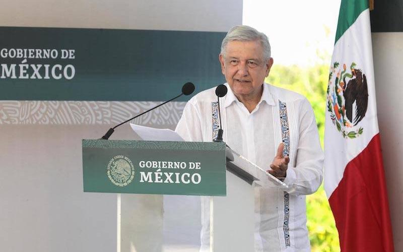 Obrador y Slim verificaron el avance de la construcción del Tren Maya