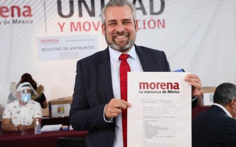  Nuevo candidato para gubernatura de Michoacán, Alfredo Ramírez Bedolla