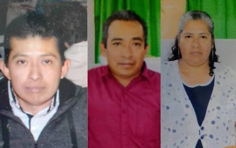 La familia fue reportada como desaparecida en la comunidad de Ixcapatlán desde el 1 de abril