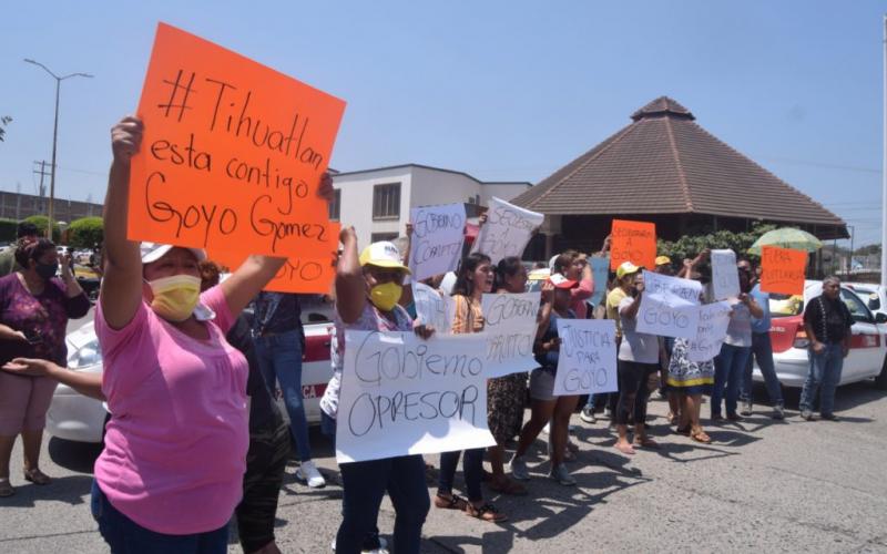 Manifestaciones en el norte de Veracruz tras la detención del precandidato del PRD Gregorio Gómez