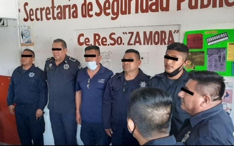  En Lerdo de Tejada policías fueron detenidos tras desaparición forzada