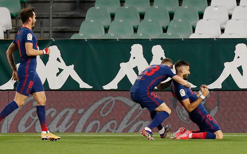 Se mantiene en el liderato del futbol español el Atlético de Madrid