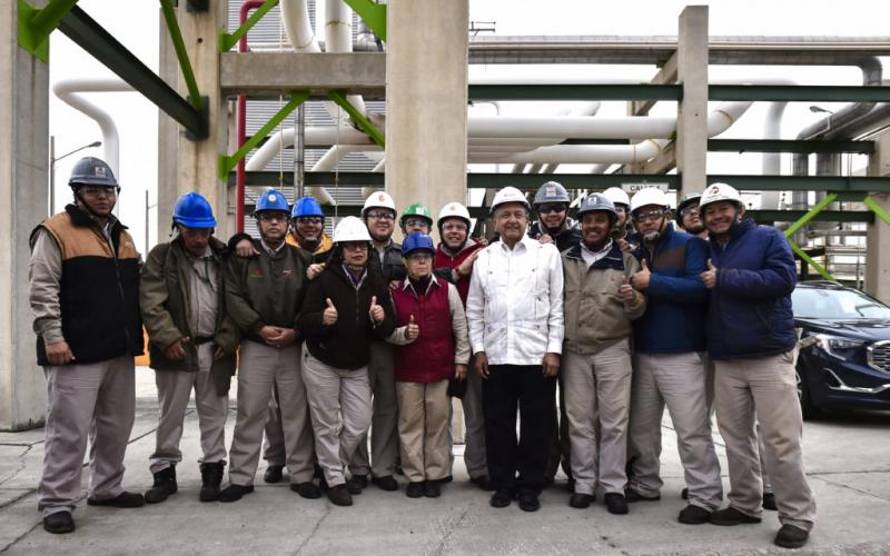 Evalúan la modernización de la refinería de Ciudad madero, Tamaulipas: AMLO