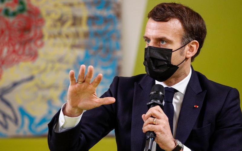   Macron anuncia ayuda psicológica gratis para niños de Francia durante la pandemia