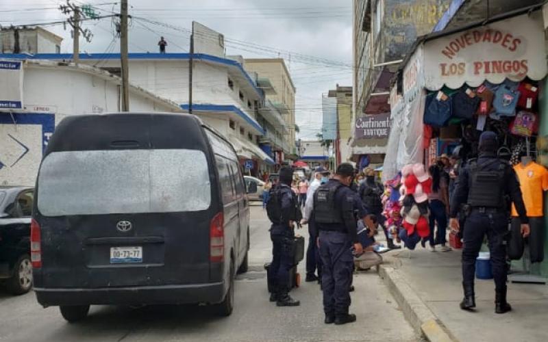 A balazos asesinan a hombre frente a comercio en Minatitlán, Veracruz