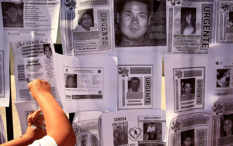 Recorta el Senado labores de la FGR en búsqueda de desaparecidos