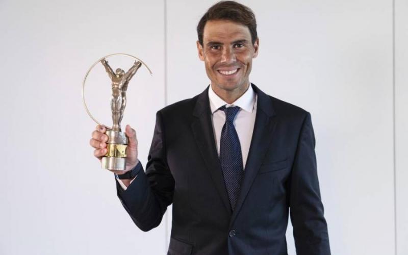 Rafael Nadal, ganador del Premio Laureus al Mejor Deportista de 2020