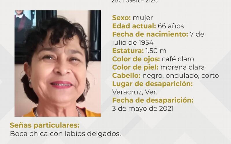 Desaparece mujer en la ciudad de Veracruz