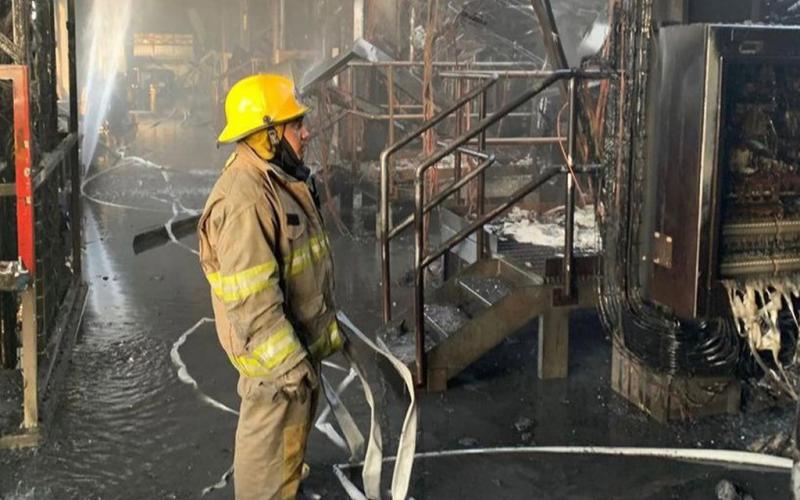  Al menos 80 trabajadores son desalojados por incendió en la planta Nestlé Veracruz