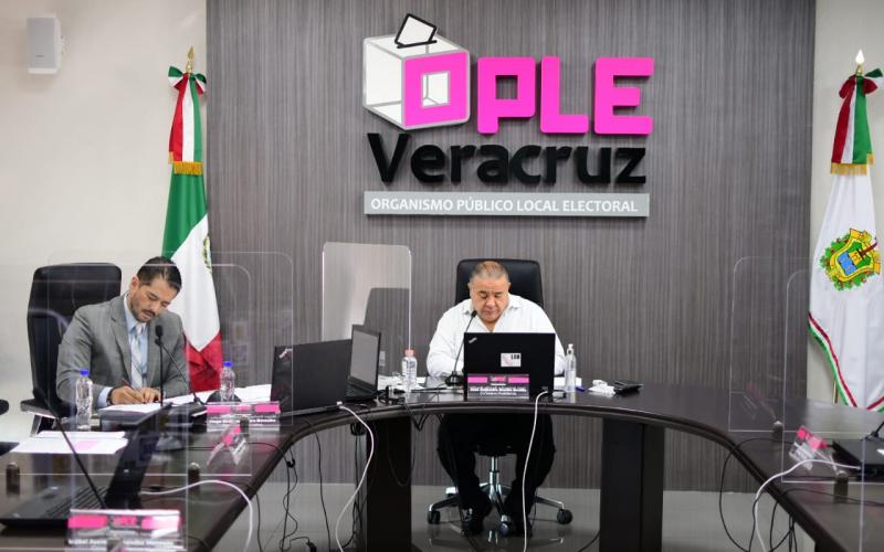 Aprueba OPLE candidaturas a ediles y diputaciones locales en Veracruz