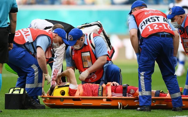 Otro susto en la Euro, Mario Fernandes 