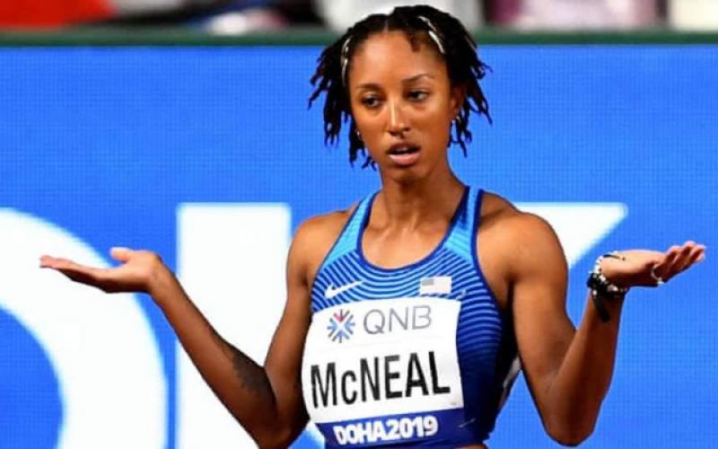 Brianna McNeal, campeona olímpica, es suspendida 5 años por dopaje