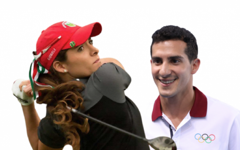 La golfista Gaby López y el clavadista Rommel Pacheco abanderados de México en Tokio