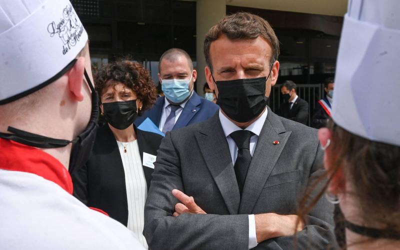 Abofetean al presidente francés Emmanuel Macron