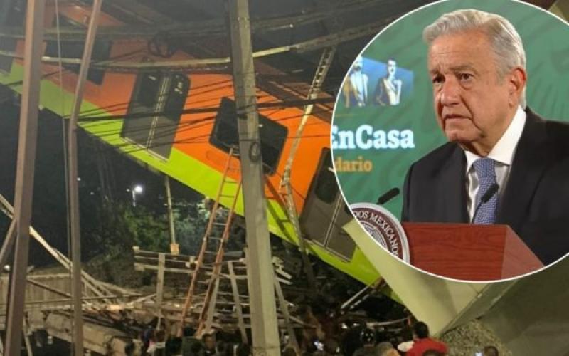 AMLO asegura que en la semana se dará a conocer dictamen de desplome del Metro