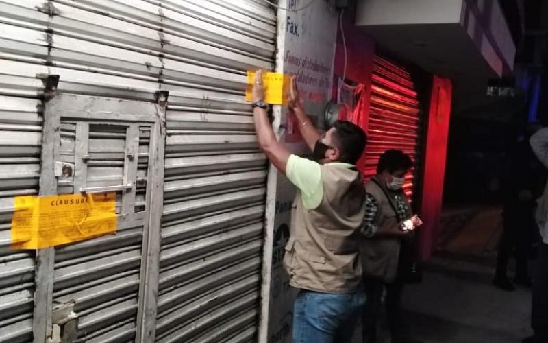 25 antros en Xalapa fueron clausurados luego de incumplir las medidas sanitarias