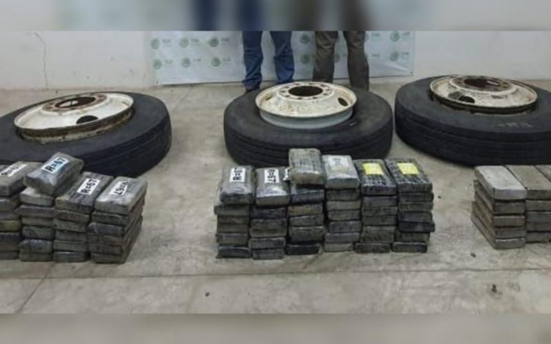 100 kilos de cocaína fueron decomisados por autoridades en Chiapas