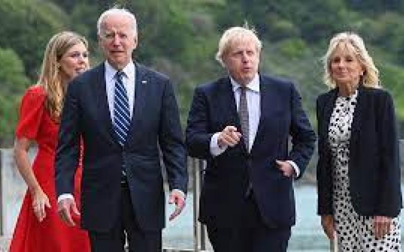 Hoy se reúnen Biden y Boris Johnson