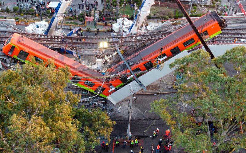 Deudos por colapso del Metro presentarán demanda en Nueva York; confían más en justicia de EU