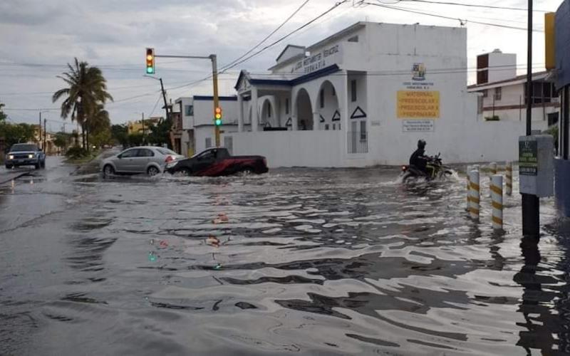 Alerta gris en Veracruz tras temporal lluvioso