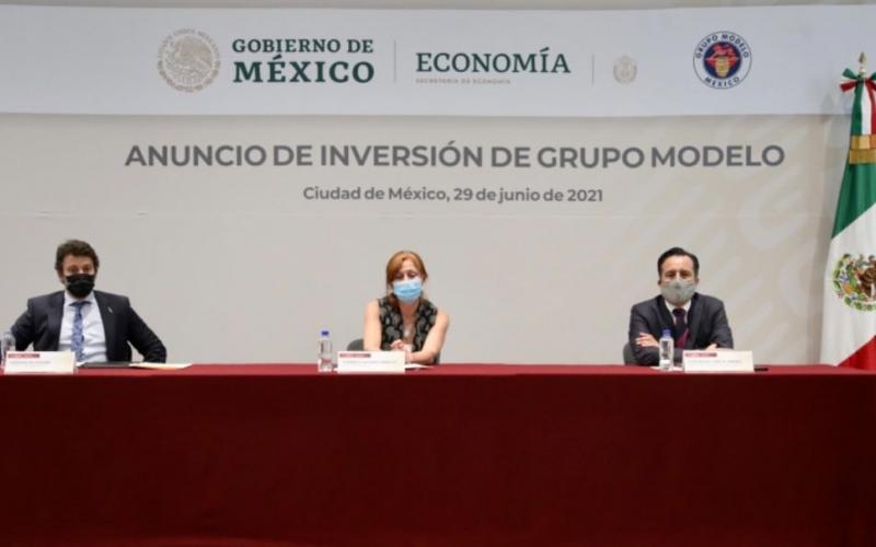 Invierte Grupo Modelo 3 mil mdp en Veracruz