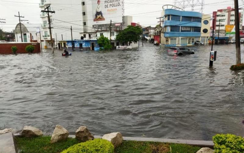 Siguen las lluvias en la zona conurbada Veracruz-Boca del Río