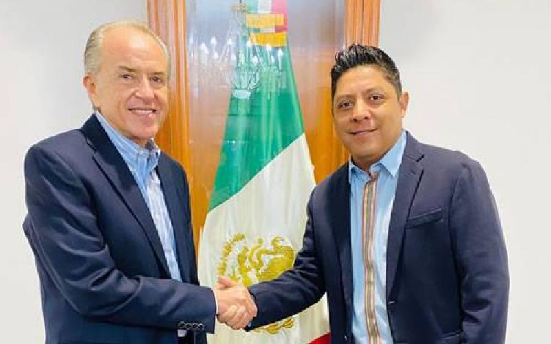 Gallardo y Carreras acuerdan  entrega-recepción