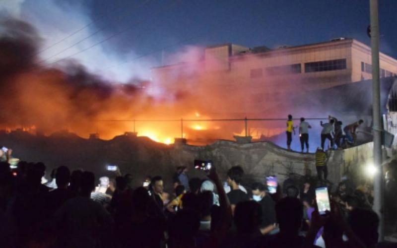 Incendio en área covid de hospital deja al menos 60 muertos en Irak