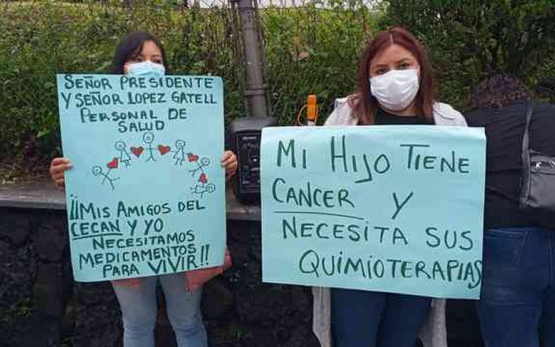 Gobierno no se preocupa por medicamentos contra el cáncer