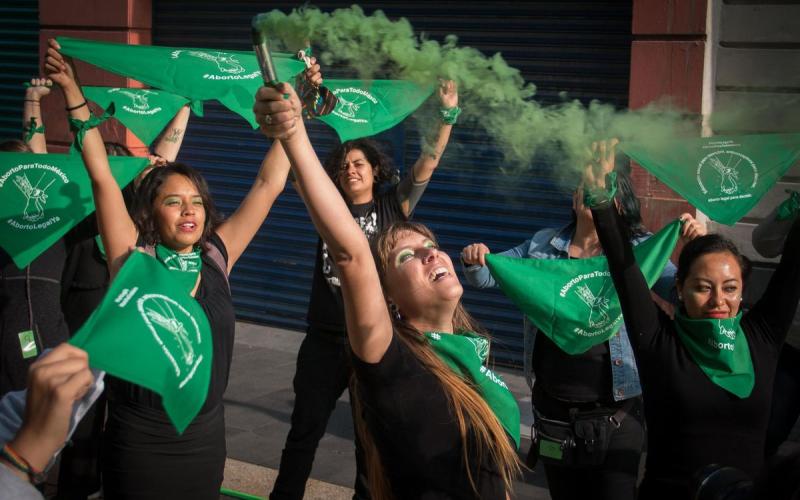 Votaciones por los diputados locales legalización del aborto en Veracruz