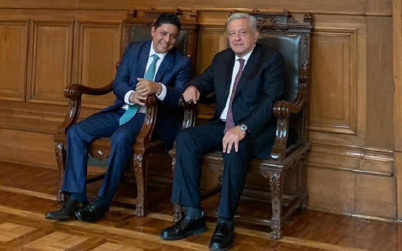 AMLO y Ricardo Gallardo Cardona acuerdan colaboración mutua