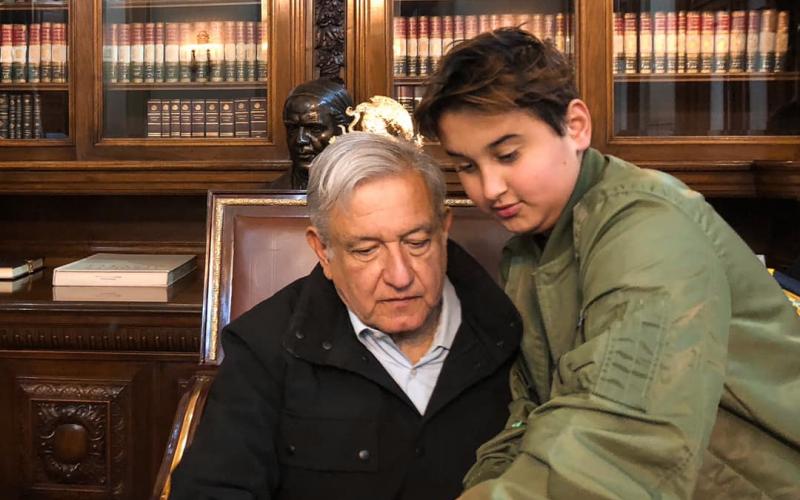 AMLO da a conocer que su hijo adolescente se contagió de Covid-19