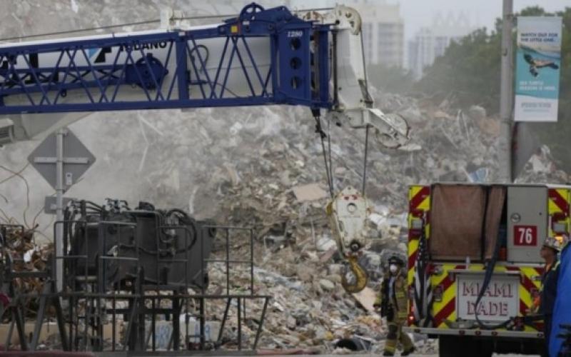 Sube a 95 la cifra de muertos por derrumbe de edificio en Miami