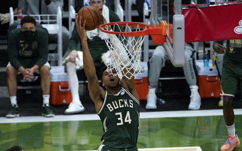 Giannis Antetokounmpo acerca a Milwaukee 2-1 en las Finales