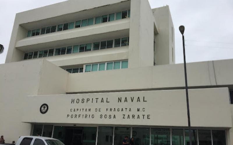 Hospital Naval de Veracruz, sin cupo de camas para atención COVID-19