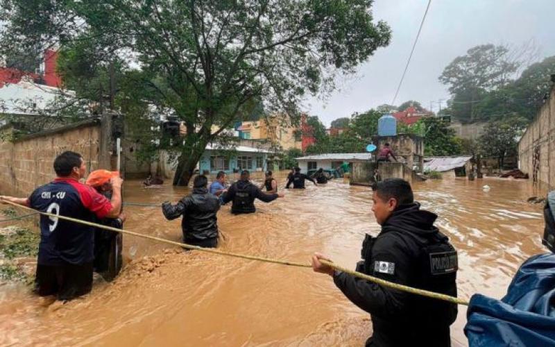 24 municipios con atención urgente en Veracruz tras paso de Grace